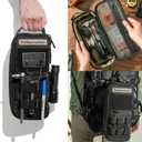 Tufformation Heavy Duty Small Tool Bag Pouch Portable Utility Organizer Case with Zipper Handle. Perfect for EDC, Motorcycle, Road Bike, Electricians & More