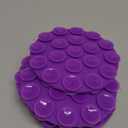 uxcell 5 Pack Double-Sided Suction Phone Case Mount, 2.76" Round Silicone Suction Phone Grip Hands-Free Removable Grip Holder for Cellphone Selfie and Video, Purple