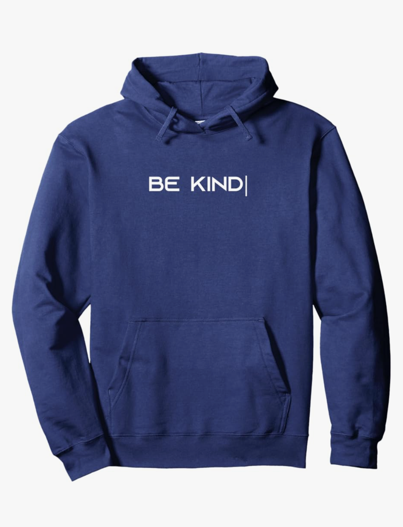 BE KIND Pullover Hoodie, Size L.
