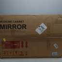 24"x32" Gold Bathroom Medicine Cabinet Rounded Rectangle Mirror