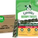 Greenies Occupy Twists Natural Dog Treats Regular Breed Size Chicken Flavor, 34.6 oz. Pack, 24 Count