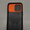 SURITCH for iPhone 15 Pro Max Case with Magnetic Camera Slide Cover and Adjustable Kickstand, Compatible with MagSafe, Shockproof Bumper Case Slim Protective Cover 6.7 Inch, Black