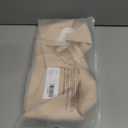 DAVID ARCHY Wireless Seamless Bras for Women No Underwire Full Coverage Bralette Comfortable Push up Soft Everyday Bra (Beige, XL)