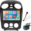[2G+64G] Radio for VW Beetle 2004-2010, Android 9 inch Touch Screen Volkswagen Beetle Car Stereo, Carplay/Android Auto/EQ Audio/1080P/SWC/Bluetooth