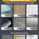 Double Sided Tape Heat Resistant Heavy Duty, Waterproof Outdoor Indoor Automotive Mounting Tape, Removable No Residue Super Strong Adhesion Foam Tape, 1" x 20FT