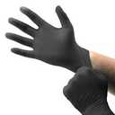 BOSS 4 MILL PF BLACK NITRILE GLOVES 50CT
