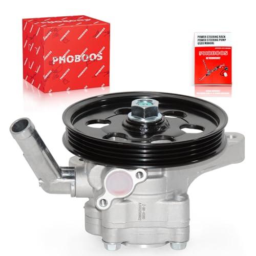 PHOBOOS Power Steering Pump Compatible with Acura TL 1999-2003, CL 2001-2003, MDX 2001-2002 & Honda Pilot 2003-2004, 3.2L/3.5L, Ref. 96-5290