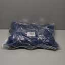 duduta Navy Blue Faux Sheepskin Runner Rugs 2x6 ft, Fluffy Shag Bedroom Bedside Rug Fur Couch Sofa Covers Washable