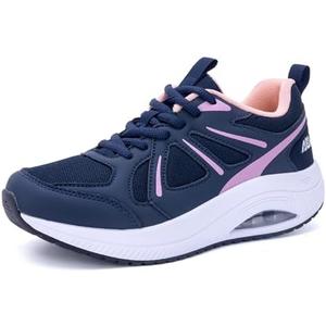 GyeBea Womens Walking Shoes Arch Support Plantar Fasciitis Shoes Wide Orthotic Tennis Sneakers for Pain Relief, US 10