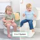 Ingenuity My Size Potty Training Toilet Kit with Sylvi Potty Training Book, Makes Learning Fun with Sticker Chart, Plush Toy, Mini Toy Potty, Full-Sized Toddler Toilet with Removable Potty Seat