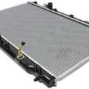 CPP HO3010214 Direct Fit Factory Finish Plastic Radiator for 2007-2009 Honda CR-V
