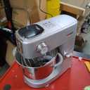 Hauswirt Stand Mixer 6QT XL Large, 4.5" LED Touch Screen Electric Household Stand Up Mixer, Full Metal Structure Standing Mixer 11-Speed, Dough Cake Bread Mixer Silver