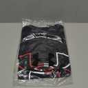 Under Armour Mens Global Foundation Short Sleeve T Shirt Extra Large, Black/Red/White 