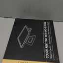 Couch Arm Tray,Bamboo Folding Sofa Tray,Sofa Armrest Trays Clip-On Couch Desk for Drinks,Snacks,Phone,Remote ControlNatural