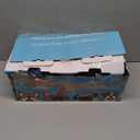 Puppy Playpen Indoor for Dog Small Pets, Dog Playpen 42x42 x25 inch, Dog Play Pen Indoors with Gate, Oxford Fabric Pet Exercise pens for Puppy, Anti-Tipping Dog Enclosure with Zipper Door (Royal Blue)