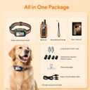 Meowant GPS Wireless Dog Fence &Training Collar with Remote, Free App, 82ft to 7000ft Electric Fence, Waterproof LCD Collar, 3 Training Modes, for Dogs Over 10Lbs, Outdoors