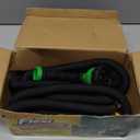 Flexi Hose Expandable Garden Hose with 8 Function Nozzle, 50FT - Lightweight Retractable Garden Hose, Water Hose - No-Kink Flexibility, 3/4 Inch Solid Brass Fittings and Double Latex Core (Black)