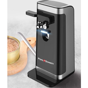 POHL SCHMITT Electric Can Opener with Knife Sharpener and Bottle Opener