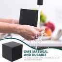 Totority Aquarium Water Purifier Cube 3-Pack 11.8 Inch Fish Tank Supply with Honeycomb Charcoal Filter Media for Freshwater Clarifier and Ecological Cycle Support