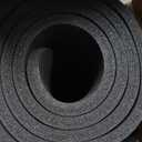 Amazon Basics Extra Thick Exercise Yoga Mat with Carrying Strap (Black)