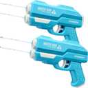 Dsmile Water Guns for Kids, Outdoor Water Toys-2 Pack Dual Nozzles Squirt Guns for Summer Swimming Pool Beach