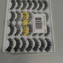 Lashes Fluffy False Mink Eyelashes 14 Pairs Cat Eye Lashes Fake Russian Strip Eyelash Natural Lash Strips Eye Lashes Pack D Curl Short Lashes Natural Look Wispies Cateye Lashes for Women