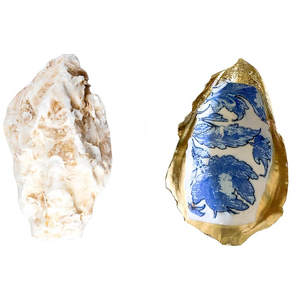 Extra Large Oyster Shell for Crafts 5"-6", Oyster Shell for Crafting, Painting, Wedding, Christmas, Beach Theme Decor and Clean Odor-Free Sea Shells for Crafting 1 pc.