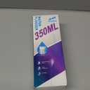 2026 New 350ML Water Dental Flosser Teeth Pick with Bag, 5 Modes Portable Cordless Oral Irrigator Cleaner, Electric Rechargeable IPX7 Waterproof for Home Travel Teeth Cleaning Flossing (Black)