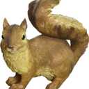 Design Toscano Scamper the Woodland Squirrel Outdoor Garden Statue, 7 Inch Tall, Cast Stone Resin, Brown Finish