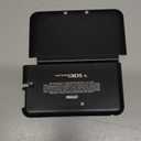 Top & Bottom Faceplate Cover Plate Case Housing Shell for 3DS XL/LL Console Front Back Cover (Black)