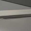 HESTIA No Drill Roman Shades for Indoor Windows, Beige, 33" W x 64" H