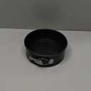 HIWARE 9 Inch Non-stick Cheesecake Pan Springform Pan with Removable Bottom/Leakproof - Black