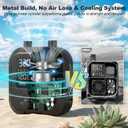 Paddle Board Pump Electric Portable,Rechargeable 22 PSI SUP Air Pump,Dual Power 7800mAh,12V DC Car Plug,Inflation Deflation,Auto-Off,for Paddleboard,Kayak,Kite,Tent,Kayaks