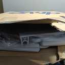 Drive Medical 11148-1 Folding Steel Bedside Commode Chair, Portable Toilet, Supports Individuals Weighing Up To 350 Lbs, with 7.5 Qt. Bucket and 13.5 Inch Seat, Grey