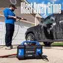 Westinghouse ePX3100v Electric Pressure Washer, 2100 Max PSI 1.76 Max GPM, Built-in Carry Handle, Detachable Foam Cannon, Pro-Style Steel Wand, 3-Nozzle Set, for Cars/Fences/Driveways/Home/Patios