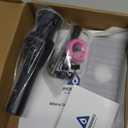 Bathroom Faucet Matte Black Modern Waterfall Bathroom Sink Faucet with Single Handle Suitable for 1 or 3 Holes,Supply Deck Plate and Hose