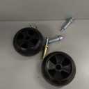 Lawn Mower Deck Wheels 2 Pack Deck Wheels with Full Accessories Kit Replace for John Deere AM116299 AM125172 AM133602 M111489 Replace for MTD 734-04039 753-04856 734-3058