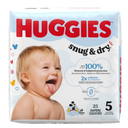 Huggies Snug & Dry Size 5 Diapers - 4Pack of 25 Count - Super 1 Foods