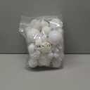 Christmas Ball Ornaments Set Assorted Shatterproof Ornaments 63 PCS Shaped Styles Xmas Tree Holiday Decorative,White