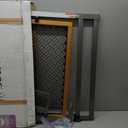 Ingenuity Ingenuity Thruway 60XW Series Extra Wide Safety Pet&Baby Gate,30"-60" Wide,26" Tall,Pressure or Hardware Mounted,Install Wall to Wall in Doorway or Stairway–Honey Oak Stained Wood&Metal