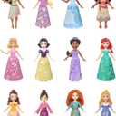 Mattel Disney Princess Toys, Ultimate Princess Pack with 12 Small Posable Dolls in Signature Outfits, Collectibles Inspired by Disney Movies