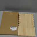 MyGift necklace display standMyGift 2-Pack Bamboo Jewelry Display Stands with PU Panel & Multi-Rung Design  Detachable Bases, Non-Scratch Surface jewelry display for vendors, (White)