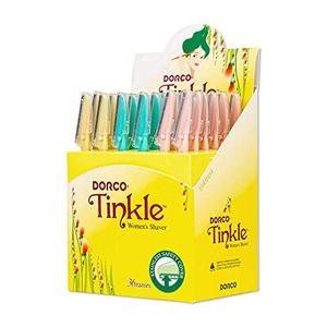 Tinkle Women's Shaver Razors, Pack of 36 | Dermaplaning Razor Tool | Skincare Party Favors Beauty Holiday Stocking Stuffers Gift Tinkle Women's Shaver Razors, Pack of 36 | Dermaplaning Razor Tool | Skincare Party Favors Beauty Holiday Stocking Stuffers Gift