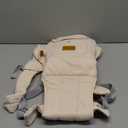 Baby Carrier Newborn to Toddler(7-30lbs), Toddler Carrier Baby Holder Carrier with Adjustable Shoulder Strap, Chest Carriers, Beige