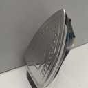 Hamilton Beach Steam Iron for Clothes & Garment Steamer with Smooth Press Stainless Steel Soleplate, 1200 Watts, 8 Retractable Cord, Black (14214)