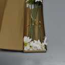 IPOPU 15pcs Daisies Artificial Flowers Faux White Daisies Flowers 12" Fake Wildflowers Flower Silk Flowers for Floral Arrangements Wedding Home Garden Decor (White)