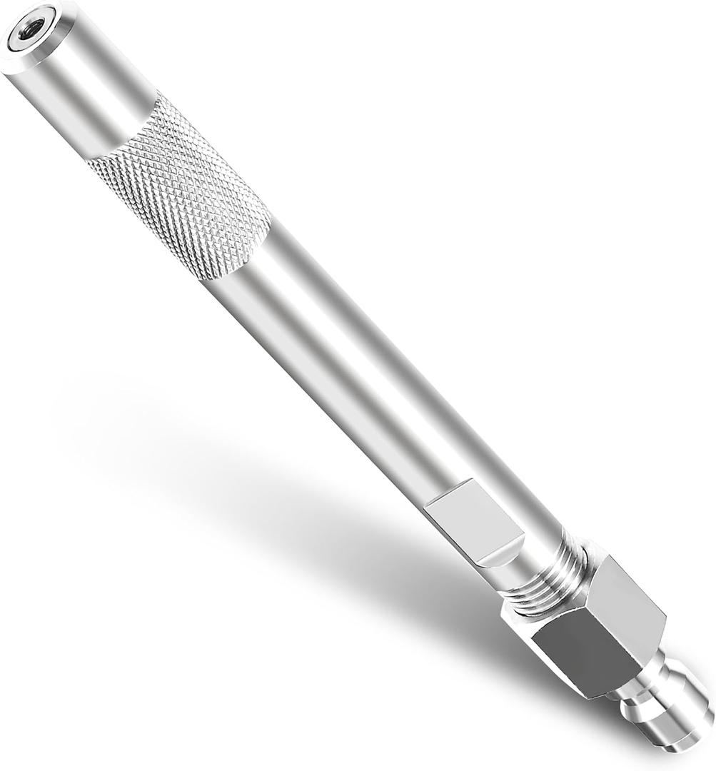 EASYBRO Long Range Chemical Nozzle for Pressure Washer, Power Washer Shooter Tip, Compatible with Ladder Saver for 1000 to 6000 PSI, 1.2-3.5 GPM, 1/4" Quick Connect, High Reach Spray Nozzle