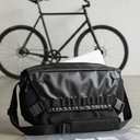 Classic Messenger Bag for Men Lagre Laptop Bag Crossbody Sling Water Resistant for Travel Buisness Cycle Bags (Black)