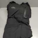 ELLSWOS Womens Winter Coats Waterproof Ski Jacket Warm Snow Jackets Windproof Windbreaker Hooded Raincoat (XX-Large, Black)