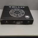 Music Boxing Machine, Interactive Punching Trainer with Boxing Gloves, Large Size Wall Mounted Electronic Boxing Target for Adult Kids, 9 Modes & 9 Speeds (Black)